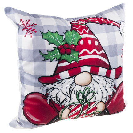 TG76505-KPL POSZEWKI NA PODUSZKI ŚWIĄTECZNE DEKORACYJNE NA ZAMEK 45X45CM ZESTAW 4SZT.
