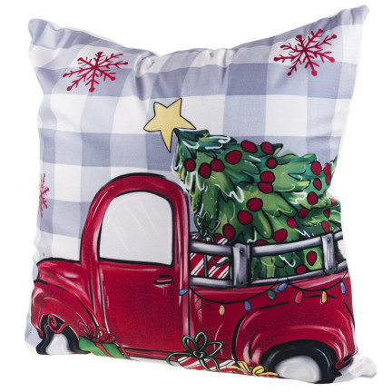 TG76505-KPL POSZEWKI NA PODUSZKI ŚWIĄTECZNE DEKORACYJNE NA ZAMEK 45X45CM ZESTAW 4SZT.