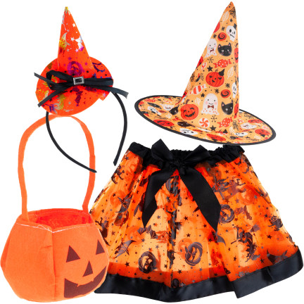 TG76532 STRÓJ CZAROWNICY HALLOWEEN PRZEBRANIE