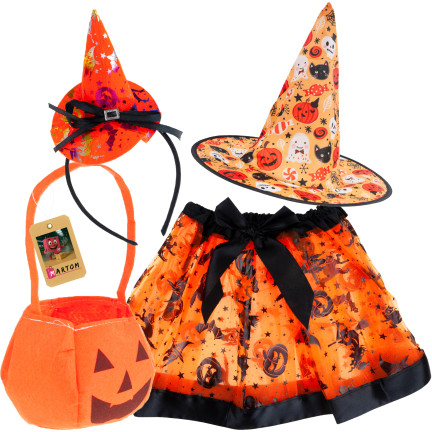 TG76532 STRÓJ CZAROWNICY HALLOWEEN PRZEBRANIE