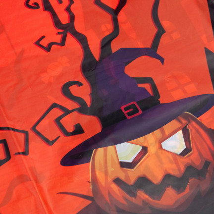 TG76540 OBRUS HALLOWEEN POMARAŃCZOWY DUŻY DEKORACJA STOŁU DYNIE