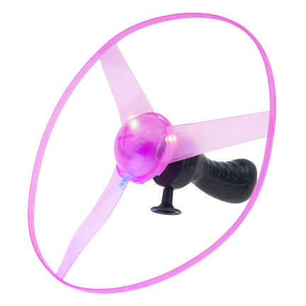 TG77580 LATAJĄCY DYSK WYRZUTNIA ŚMIGŁO ŚWIECĄCE RGB DUŻE HELIKOPTER