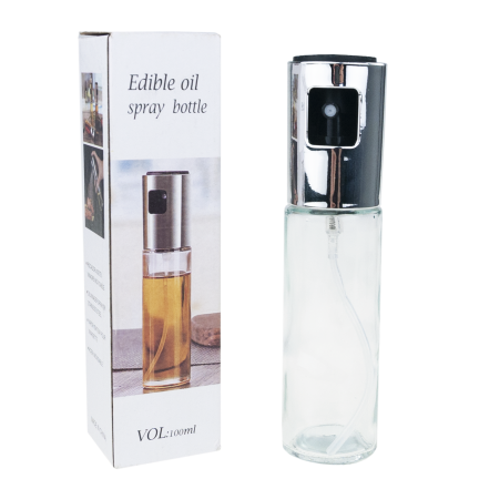 TG77666 SPRYSKIWACZ DOZOWNIK SZKLANY DO OLEJU OLIWY OCTU W SPRAYU ROZPYLACZ 100 ML