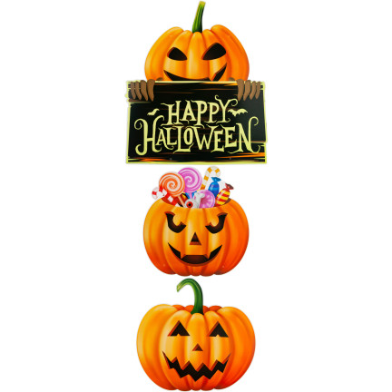 TG78555 DEKORACJA NA DRZWI HALLOWEEN