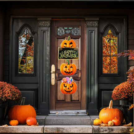 TG78555 DEKORACJA NA DRZWI HALLOWEEN