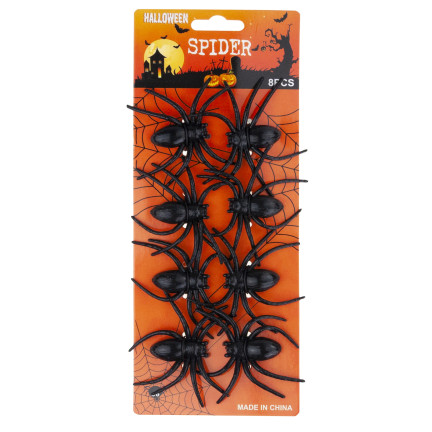 TG78575 PAJĄKI HALLOWEEN 8 SZT/KPL