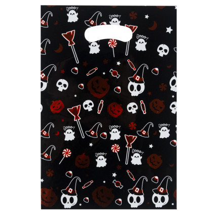 TG78784-1 TOREBKI NA PREZENTY FOLIA 10SZT. HALLOWEEN
