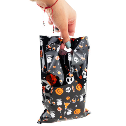 TG78784-1 TOREBKI NA PREZENTY FOLIA 10SZT. HALLOWEEN