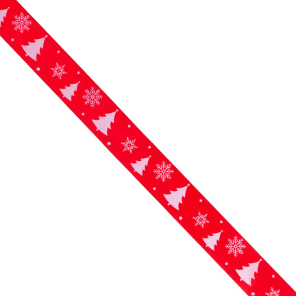 TG78795-2 WSTĄŻKA ŚWIĄTECZNA TASIEMKA KOKARDKA RENIFER PAKOWANIE  PREZENTU