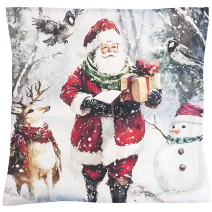 TG80101-KPL POSZEWKI ŚWIĄTECZNE 4SZT PODUSZKI DEKORACYJNE BOZE NARODZENIE