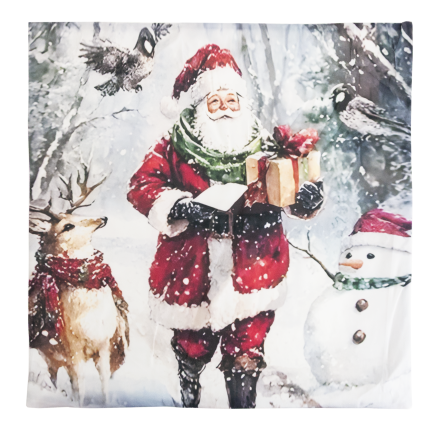 TG80101-KPL POSZEWKI ŚWIĄTECZNE 4SZT PODUSZKI DEKORACYJNE BOZE NARODZENIE