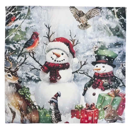 TG80101-KPL POSZEWKI ŚWIĄTECZNE 4SZT PODUSZKI DEKORACYJNE BOZE NARODZENIE