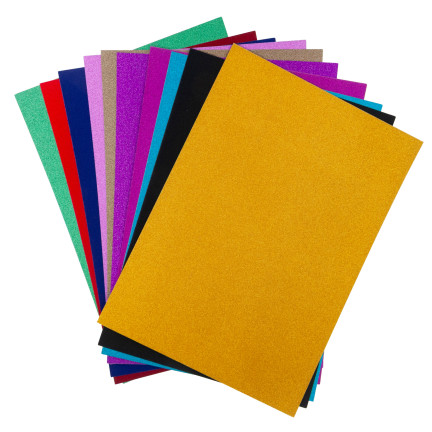 TG80302 PAPIER KREATYWNY A4 ARKUSZE PAPIERU Z BROKATEM KOLORY 10SZT/KPLPAPIER KREATYWNY A4 ARKUSZE PAPIERU Z BROKATEM KOLORY 10SZT/KPL