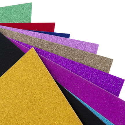 TG80302 PAPIER KREATYWNY A4 ARKUSZE PAPIERU Z BROKATEM KOLORY 10SZT/KPLPAPIER KREATYWNY A4 ARKUSZE PAPIERU Z BROKATEM KOLORY 10SZT/KPL