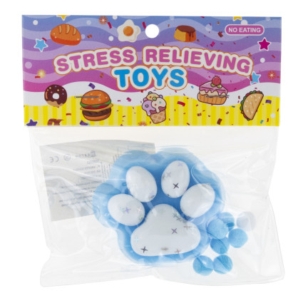 TG80355 KOCIA PSIA ŁAPKA GNIOTEK ZABAWKA EDUKACYJNA ANTYSTRESOWA KOTEK SQUISHY
