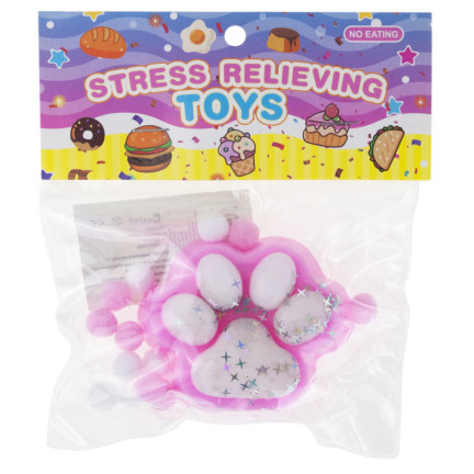 TG80355 KOCIA PSIA ŁAPKA GNIOTEK ZABAWKA EDUKACYJNA ANTYSTRESOWA KOTEK SQUISHY