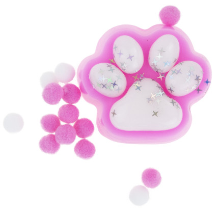 TG80355 KOCIA PSIA ŁAPKA GNIOTEK ZABAWKA EDUKACYJNA ANTYSTRESOWA KOTEK SQUISHY