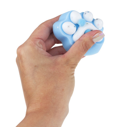 TG80355 KOCIA PSIA ŁAPKA GNIOTEK ZABAWKA EDUKACYJNA ANTYSTRESOWA KOTEK SQUISHY