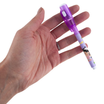 Znikający długopis, niewidzialny mazak, z latarką UV, 1szt.