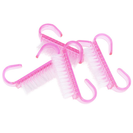 Szczoteczka do paznokci, manicure, pedicure, usuwania pyłu, zestaw 4szt.