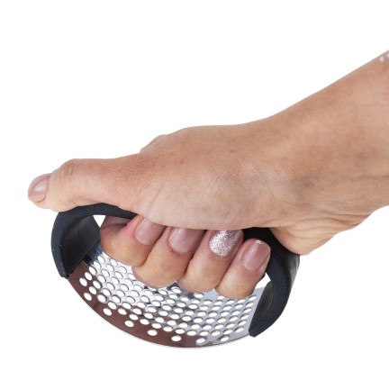 Praska do czosnku, wyciskarka, rozdrabniacz, stalowy, klasyczny