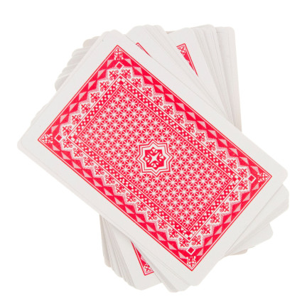 TG72984 2x Karty do gry w pokera, talia kart powlekanych, zestaw 108szt., tradycyjne karty