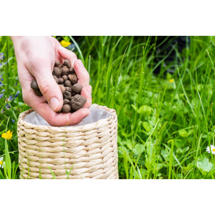 BIO13 KERAMZYT DROBNY 5L 4-8MM OGRODNICZY NATURALNY DRENAŻ DONICZKI