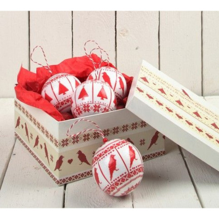 677806 KULA BOMBKA KULE STYROPIANOWE 8cm DECOUPAGE 10szt