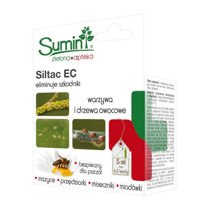 SUM47 SILTAC EC ELIMINUJE SZKODNIKI MSZYCE MISECZNIKI PRZĘDZIORKI ŚRODEK OWADOBÓJCZY