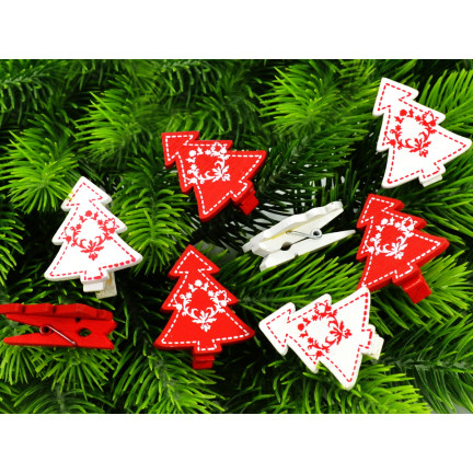 26792C SPINACZ ŚWIATECZNY CHOINKA 8 SZT