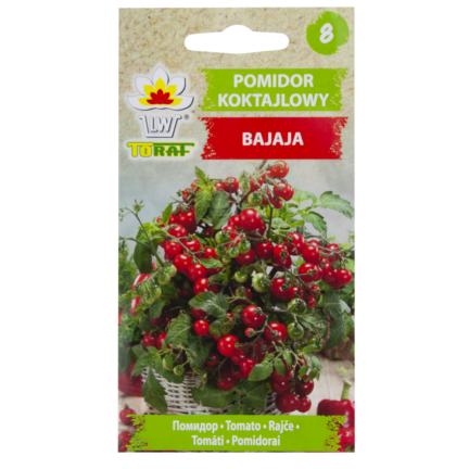 W5222 POMIDOR KOKTAJLOWY BAJAJA 0,3G NASIONA POMIDORA POMIDORKI CHERRY NA BALKON