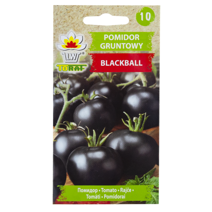 W6830 POMIDOR GRUNTOWY WYSOKI BLACKBALL NASIONA 0,3G ODMIANA ŚREDNIOPÓŹNA