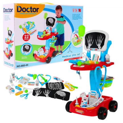 660-44 WÓZEK MAŁEGO LEKARZA DOKTOR RTG