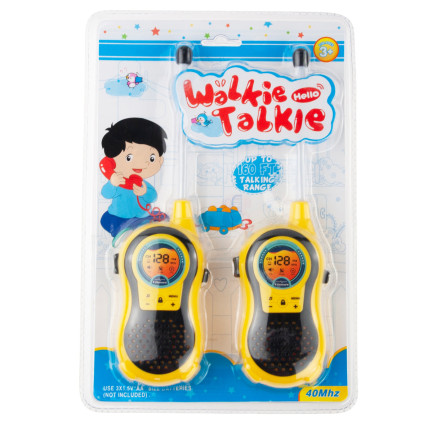 TG71168 WALKIE TALKIE KRÓTKOFALÓWKI ZESTAW 2SZT. DLA DZIECI ZASIĘG 50M ZACZEP