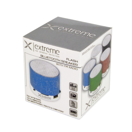 XP101B EXTREME GŁOŚNIK BLUETOOTH FM FLASH NIEBIESKI