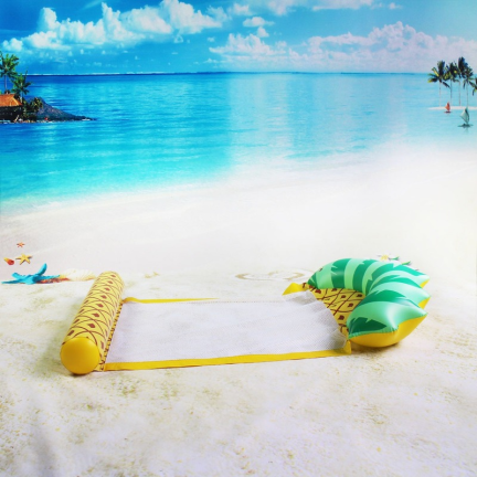 TG67351 HAMAK WODNY DMUCHANY ANANAS MATERAC LEŻAK
