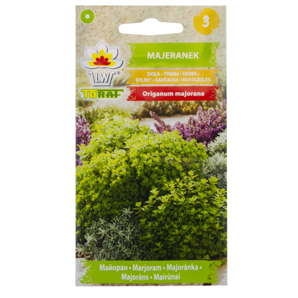Z3018 MAJERANEK NASIONA ZIÓŁ MAJERANKU ZIOŁA AROMATYCZNY DODATEK DO DAŃ 1G