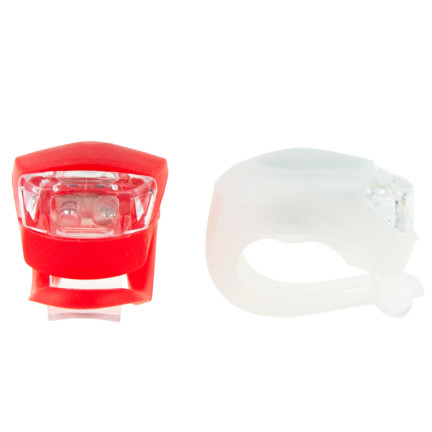 ZW39 DIODOWA LAMPKA ROWEROWA LED PRZÓD TYŁ 2 SZT