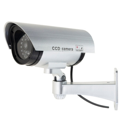 ZW70 KAMERA ATRAPA IR LED MONITORING KAMERA ZEWNĘTRZNA ŚCIENNA Z DIODĄ MIGAJĄCA