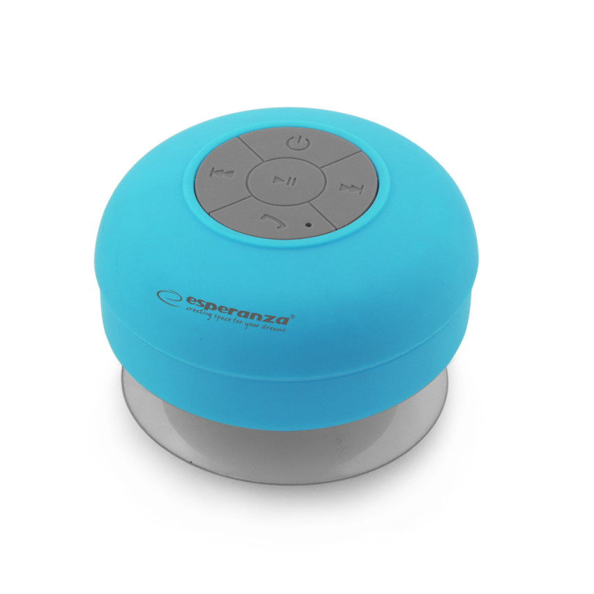 EP124B ESPERANZA GŁOŚNIK wodoodporny BLUETOOTH SPRINKLE NIEBIESKI