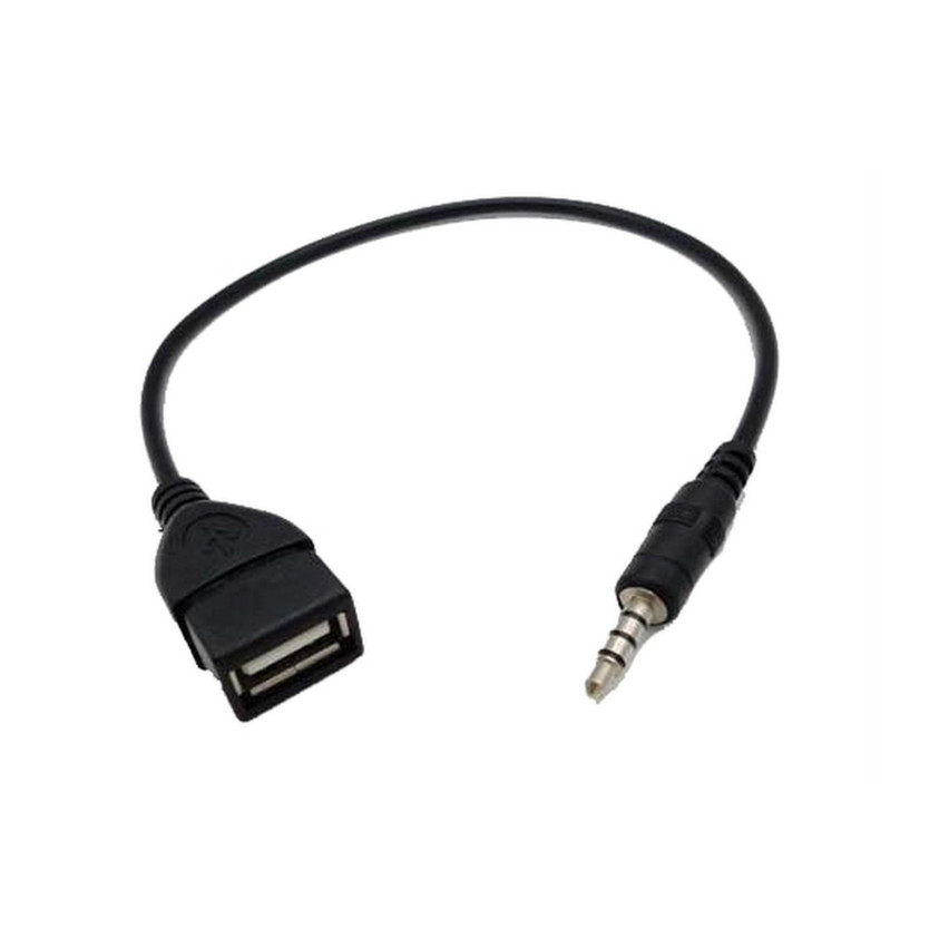 MP002 PRZEJŚCIÓWKA AUX NA USB ADAPTER JACK 3,5mm