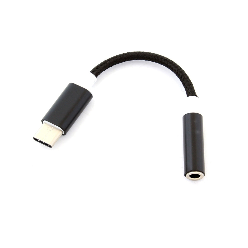 AK291C  Adapter Kabel USB-C do Gniazda Słuchawek mini Jack