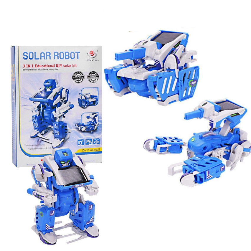 HH32 ROBOT SOLARNY 3w1 SOLAR EDUKACYJNA KREATYWNY czołg