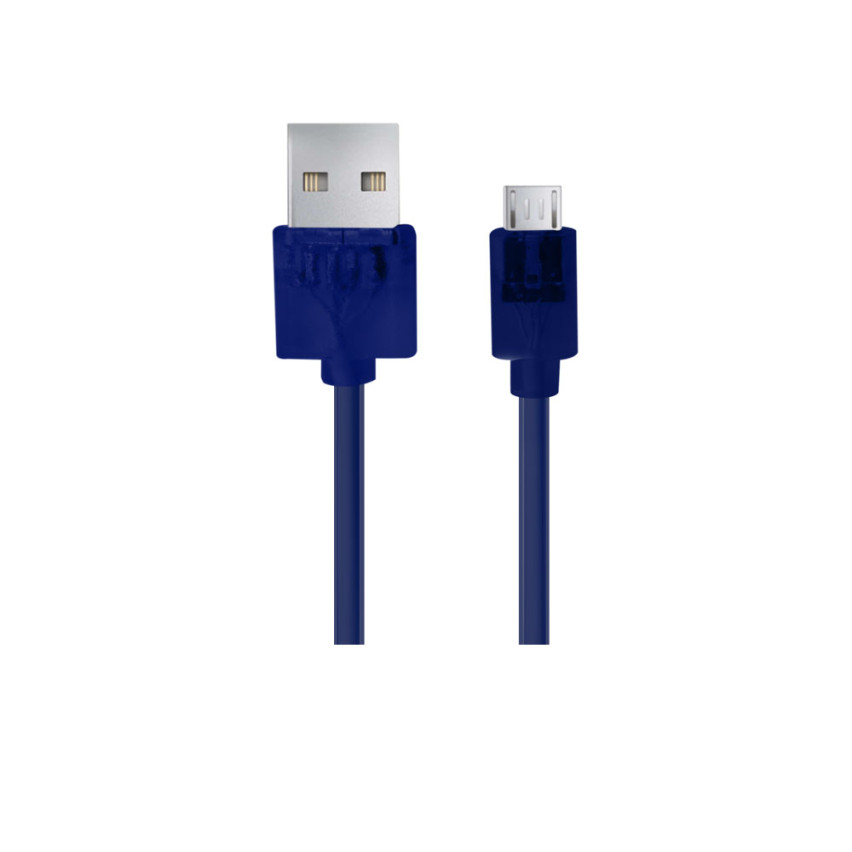 EB184DB ESPERANZA KABEL MICRO USB 2.0 A-B M/M 1.0M GRANATOWY TRANSPARENTNY