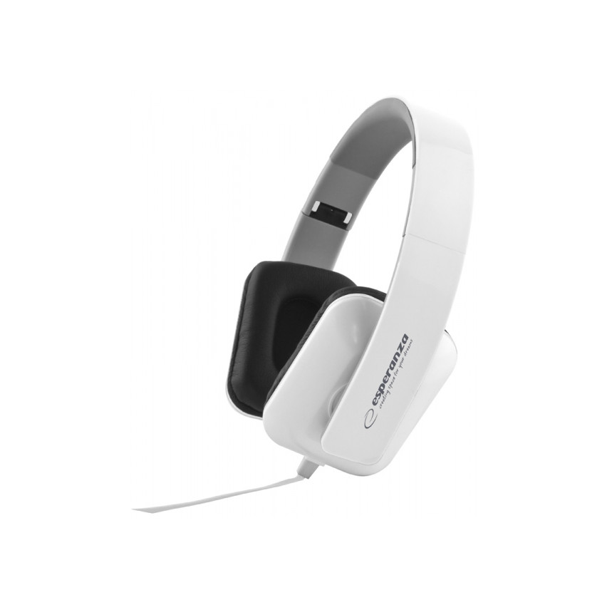 EH137W SŁUCHAWKI NAUSZNE AUDIO JAZZ 5 kolorów JACK BIAŁE