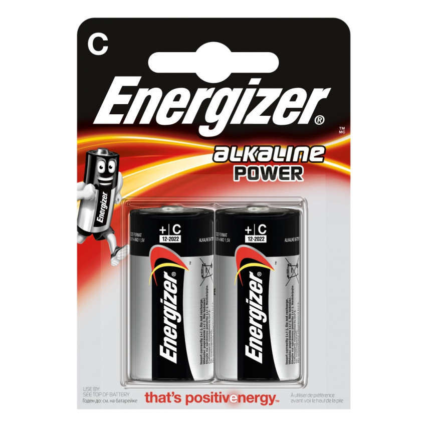 EN3 2x Bateria ENERGIZER Alkaline Power LR14 C R14 1,5V