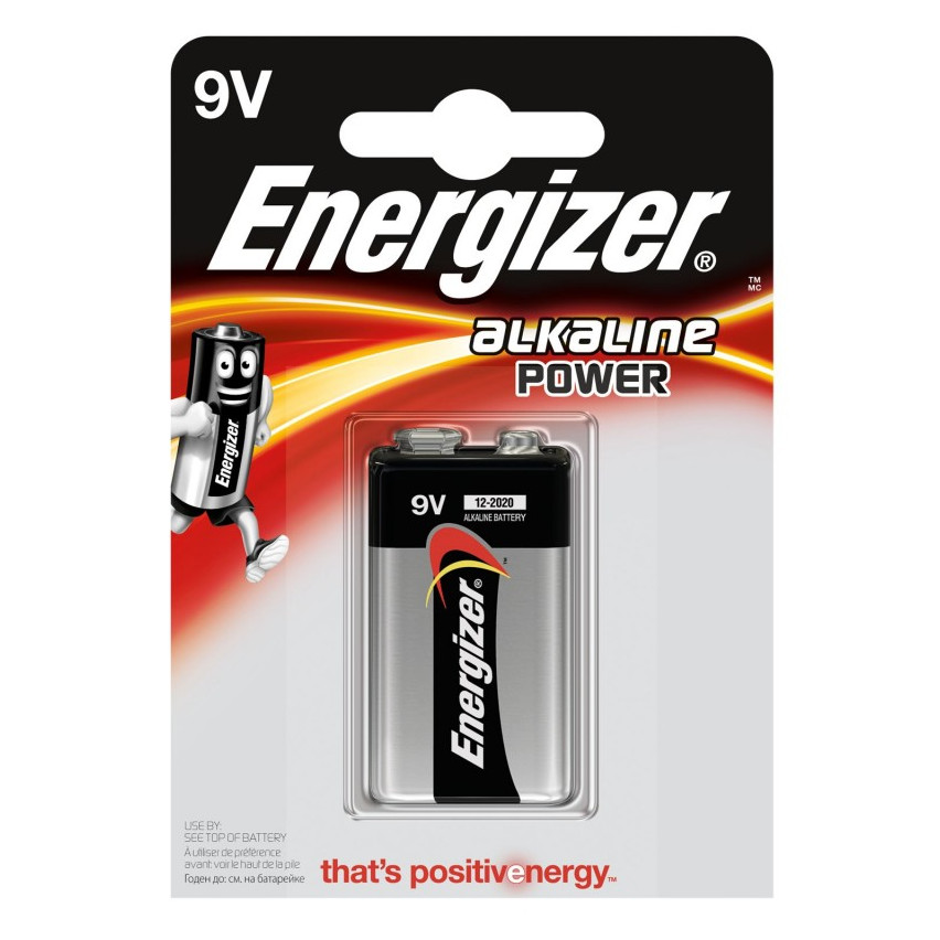 EN5 9V ENERGIZER ULTRA+ BATERIA ALKALICZNA 6F22 6LR61