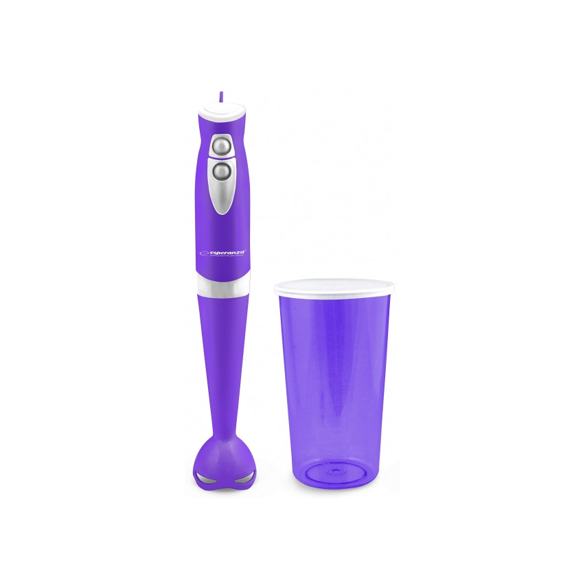 ES12F BLENDER RĘCZNY GELATO Z POJEMNIKIEM FIOLETOWY