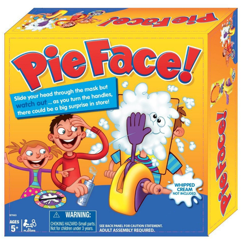 TG71194 PIE FACE GRA CIASTEM W TWARZ ZRĘCZNOŚCIOWA RODZINNA TOWARZYSKA IMPREZOWA