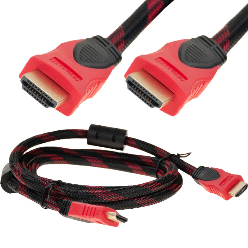 TG66915 KABEL PRZEWÓD HDMI - HDMI 3m 3D 4K FULL HD OPLOT